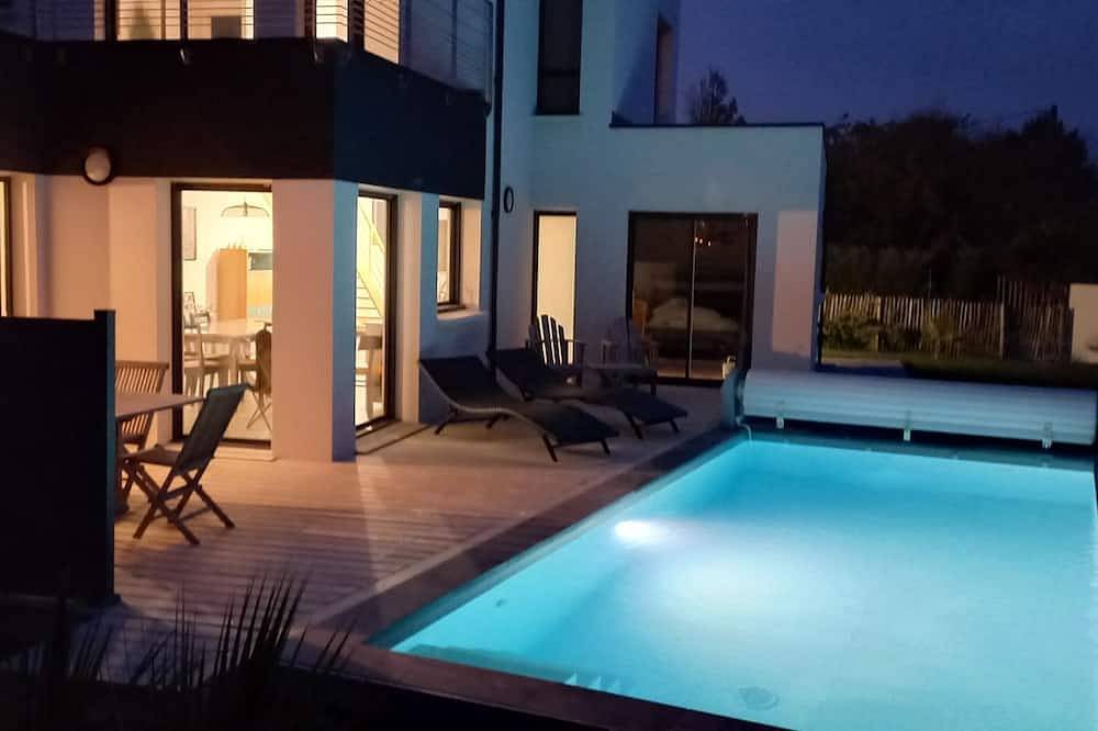 4 * vacation home between La Torche and Pors Carn with swimming pool. in Penmarc'h, Côte de Cornouaille