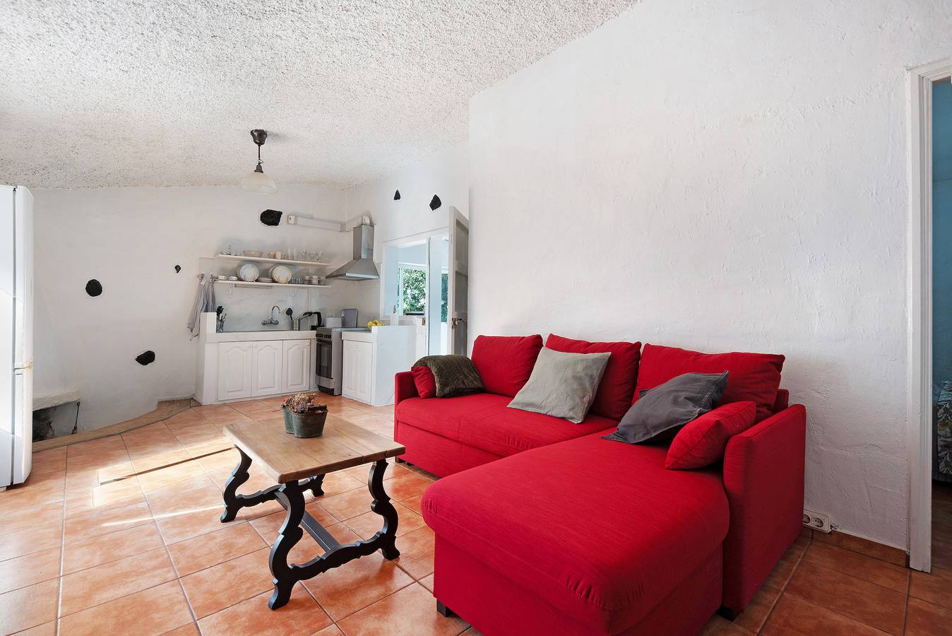 Ferienhaus 'Las Rosas' mit Bergblick, privater Terrasse und Wlan in Ruigómez, El Tanque