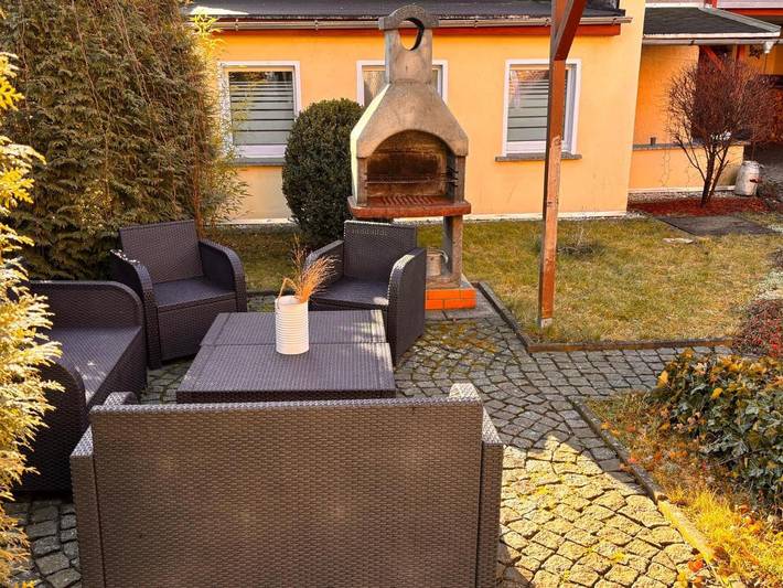 Ferienwohnung für 4 Personen, mit Terrasse und Garten