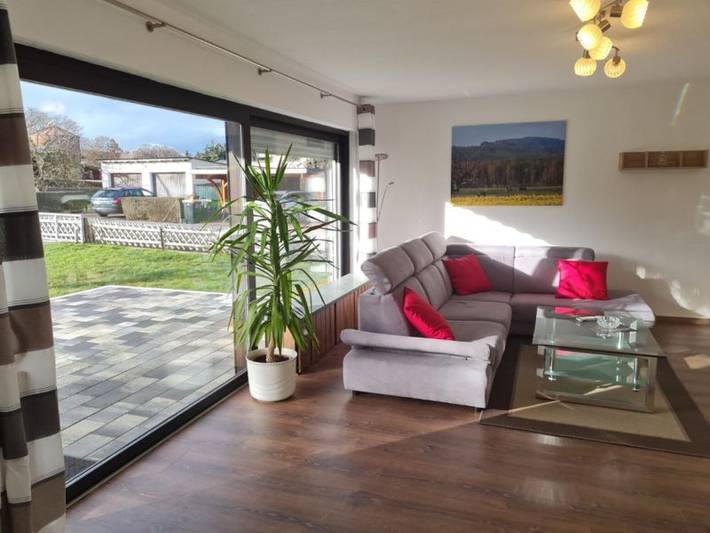 Ganze Wohnung, Ferienwohnung 'Dörnbergblick Klinge' mit privater Terrasse und Wlan in Calden, Landkreis Kassel