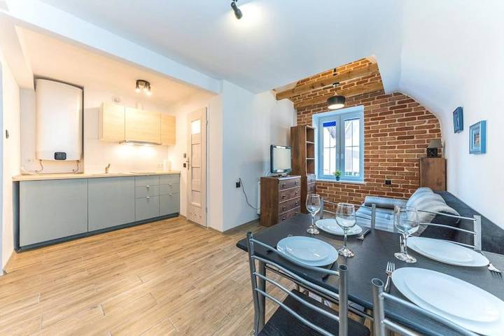 Loft dla 10 osób, z widok w Gdańsk