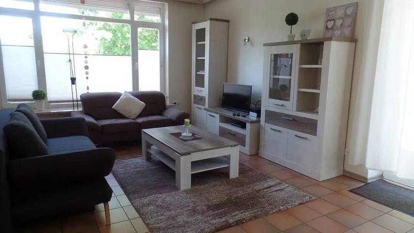 Bungalow für 3 Personen, mit Garten