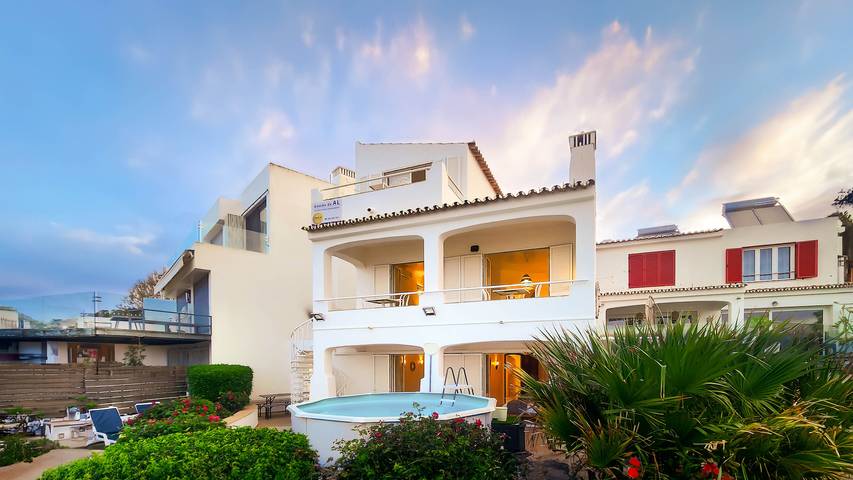 Villa für 7 Personen, mit Terrasse und Pool sowie Meerblick, mit Haustier in Albufeira