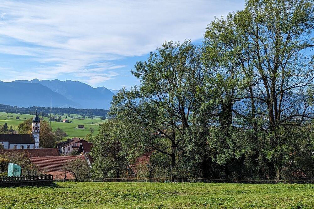 Ganze Wohnung, Liboria I Traumhafte Ferienwohnung am Riegsee mit Blick auf die Zugspitze! in Riegsee, Das Blaue Land