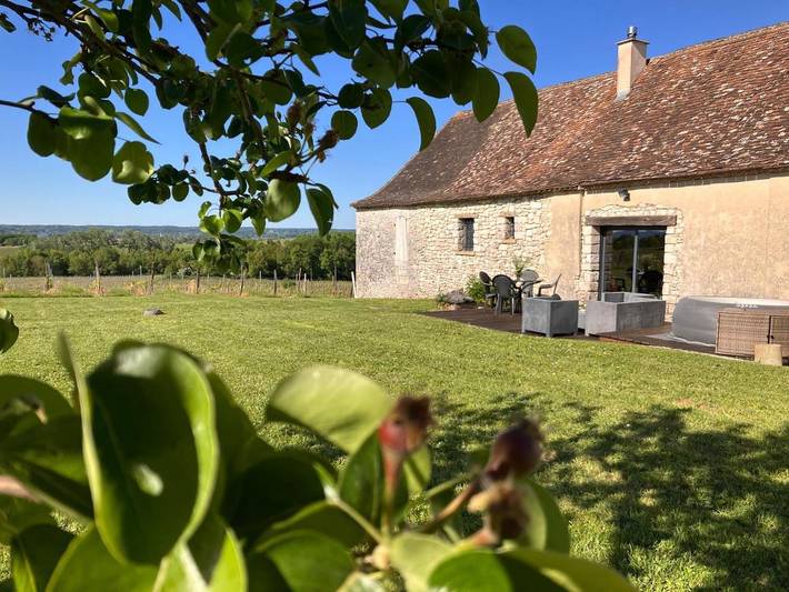 Maison de vacances pour 4 personnes, avec piscine ainsi que jacuzzi et jardin