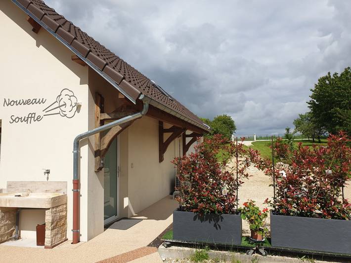 Gîte pour 4 personnes, avec jardin et terrasse