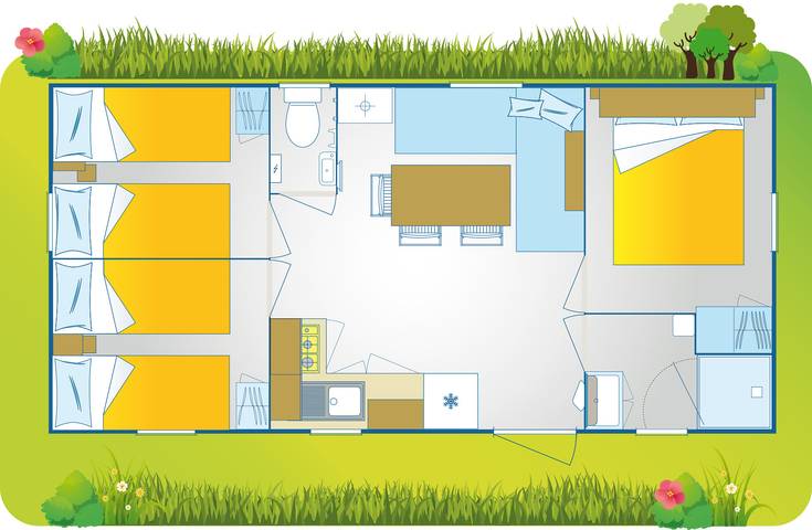 Ferienpark für 7 Personen, mit Pool, kinderfreundlich in der Toskana - 2