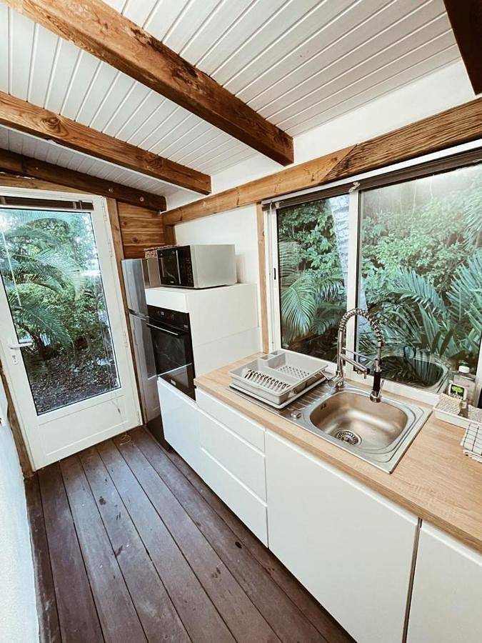 Location de vacances pour 4 personnes, avec jardin ainsi que terrasse et vue à Morne-à-l'Eau - 4