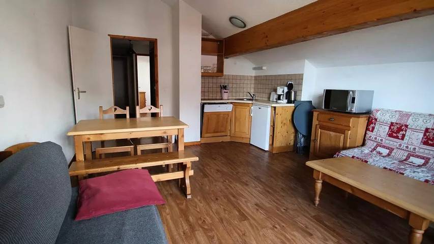 Gîte pour 4 personnes, avec Balcon et Piscine ainsi que Sauna et Vue à Puy-Saint-Vincent - 3