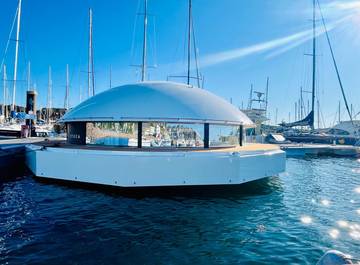 Bateau pour 2 personnes, avec jacuzzi et terrasse à Trébeurden