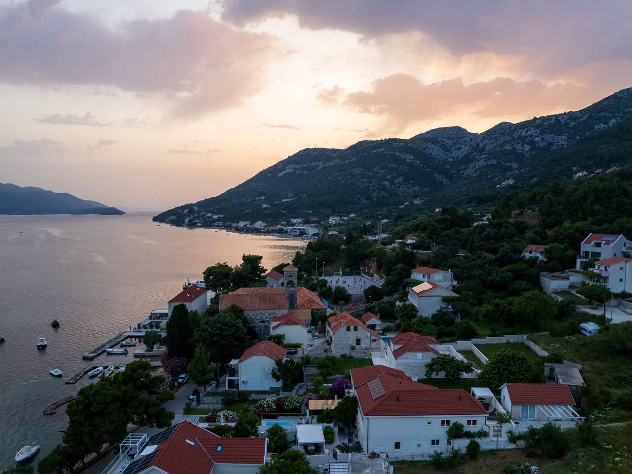 Suartini Viganj mit einem Pool in Viganj, Dubrovnik-Neretva