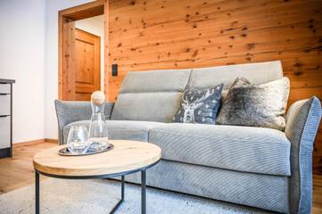 Ferienwohnung für 3 Personen, mit Ausblick und Sauna sowie Garten im Lechtal