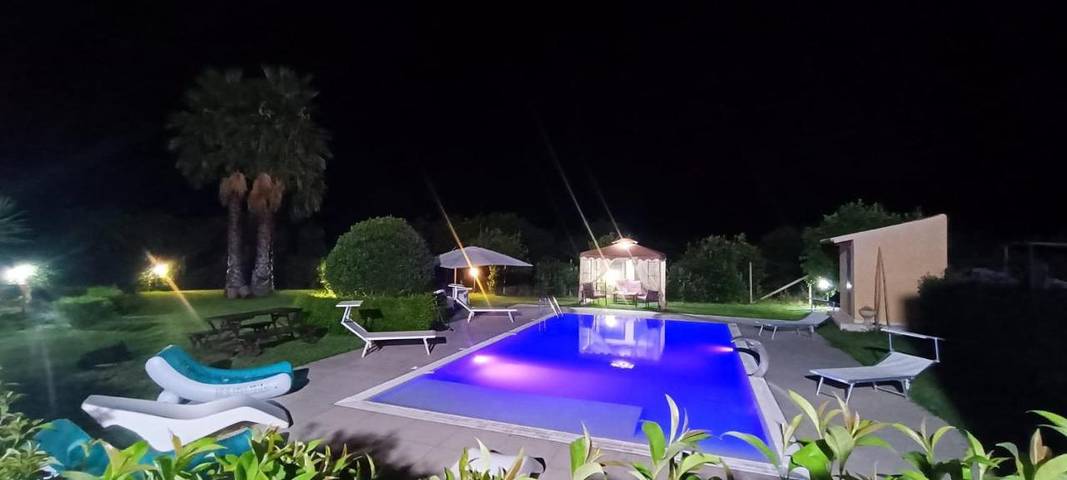 Maison de vacances pour 3 personnes, avec piscine et jardin