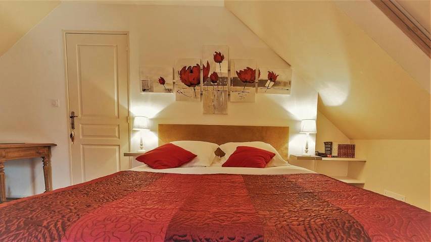 Maison de vacances pour 3 personnes, avec jardin ainsi que piscine et vue, animaux acceptés