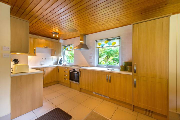 Chalet für 6 Personen mit Balkon in Stirling und Umgebung