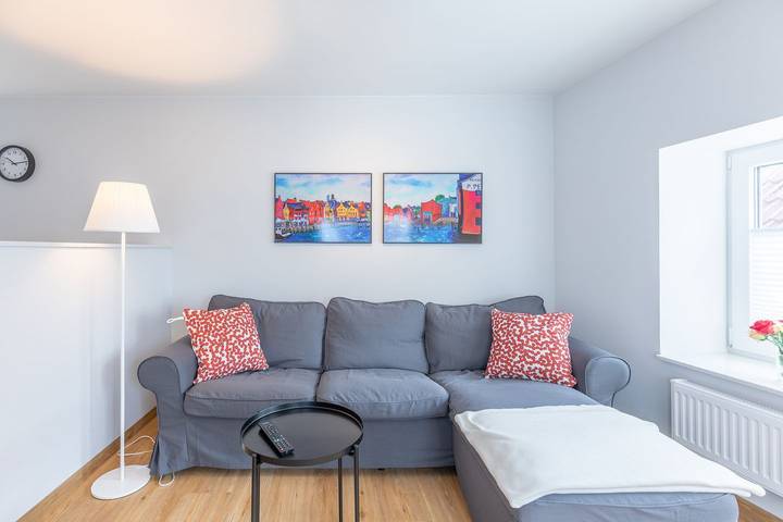 Ferienwohnung für 2 Personen, mit Balkon, mit Haustier in Husum Hafen - 2