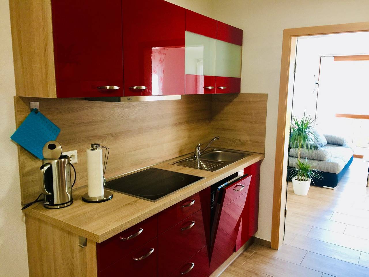Appartement 'Abendrot, 45qm' met uitzicht op het meer, balkon en Wi-Fi, foto 11