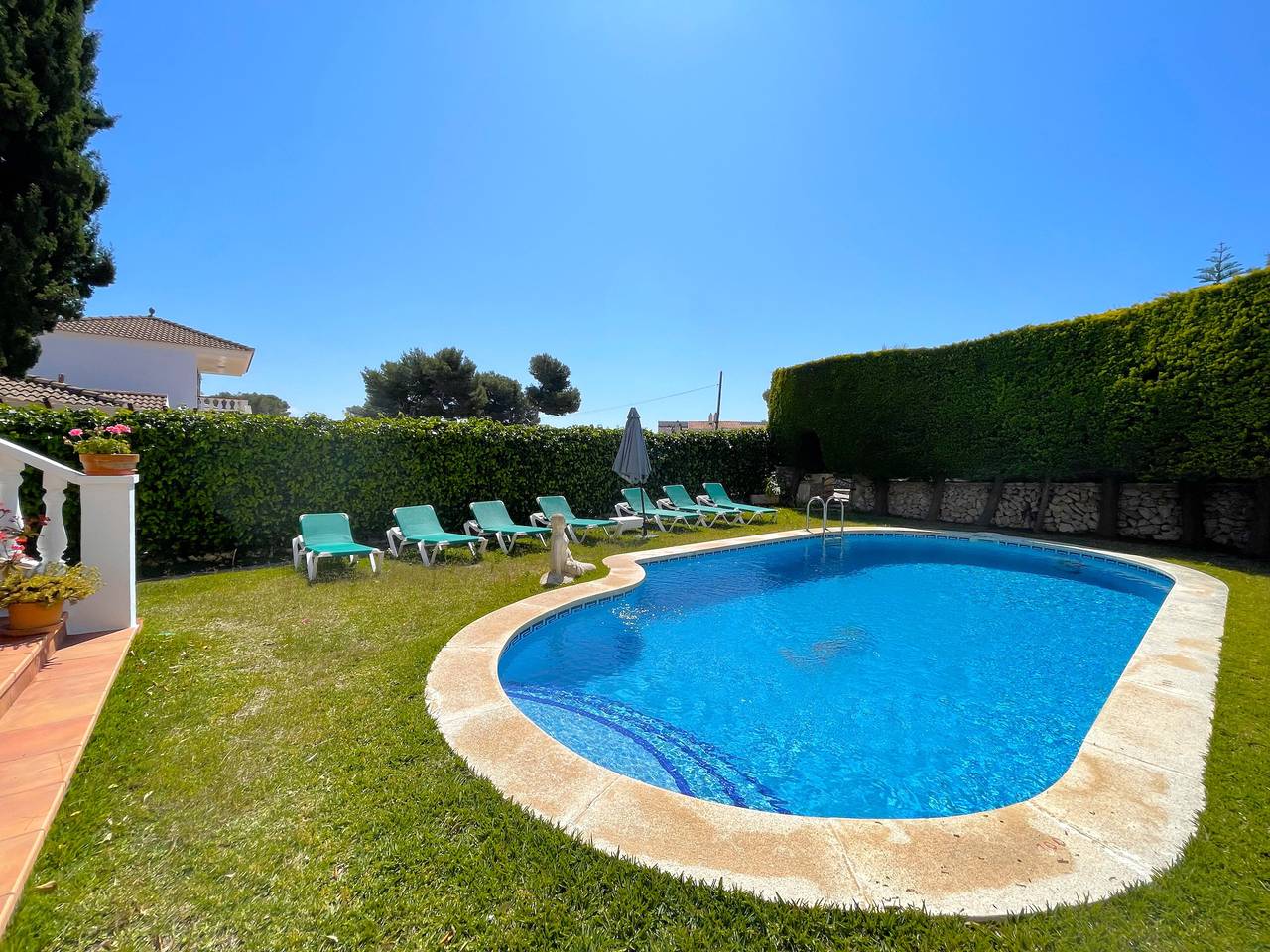 Villa pour 10 personnes avec balcon in Serpentona, Ciutadella