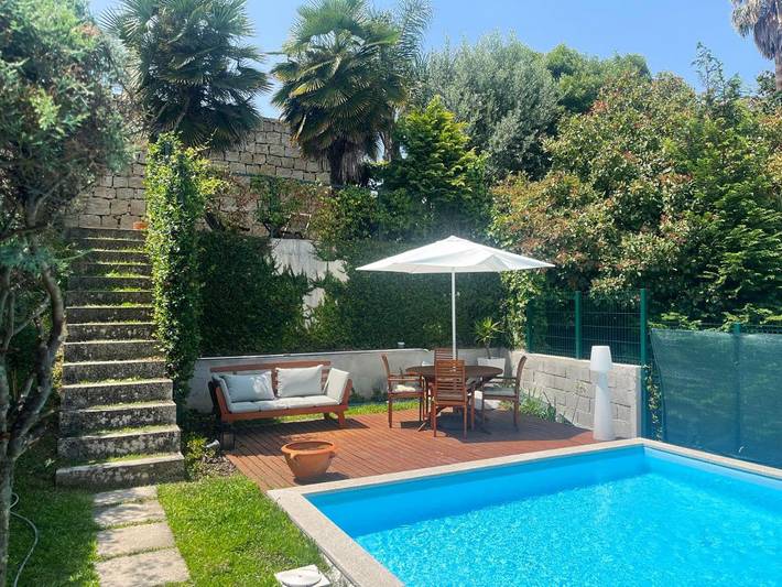 BnB für 2 Personen, mit Pool und Garten in Porto