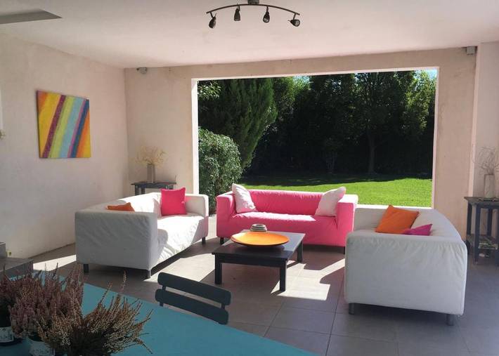 Villa pour 8 personnes, avec piscine ainsi que jardin et vue à Montpellier - 3