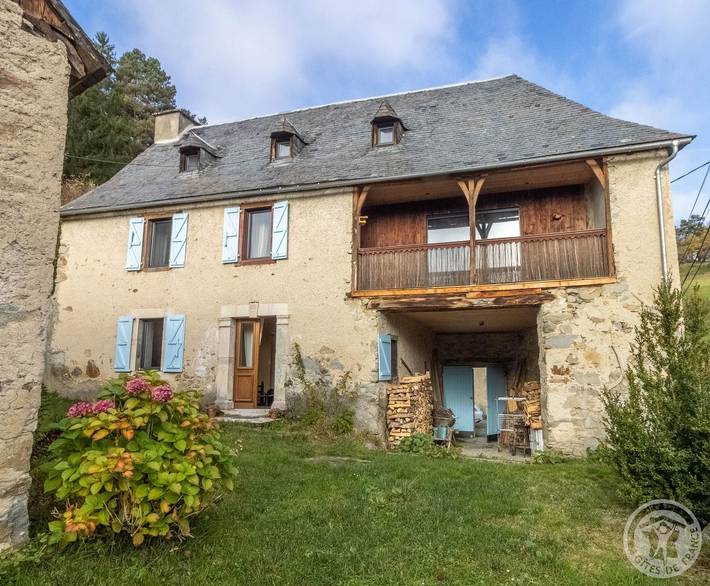 Gîte pour 6 personnes, avec jardin à Bordères-Louron
