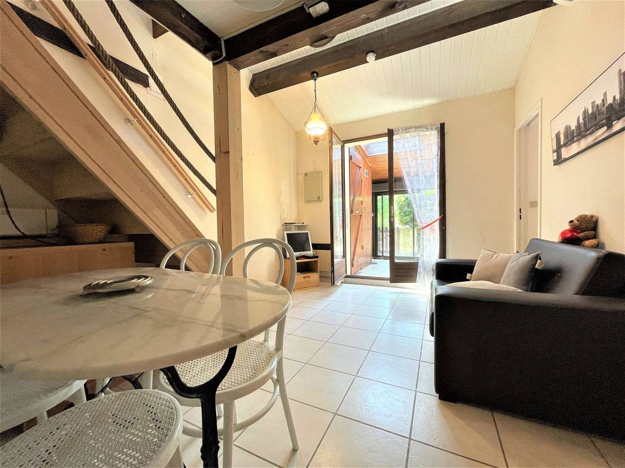 Pavillon climatisé à Gruissan, proche plage, 4 couchages, parking privé in Gruissan (Ville), Gruissan