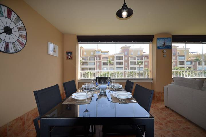 Ganze Wohnung, Ferienwohnung für 5 Personen mit Pool in Playa de Los Haraganes (Ayamonte), Ayamonte