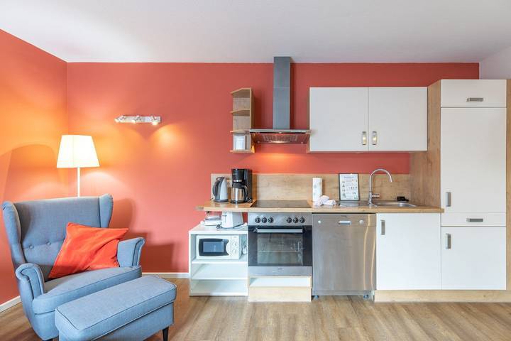Ganze Wohnung, Ferienwohnung Kleiner Austernfischer in Husum für bis zu 2 Personen in Husum Hafen, Husum