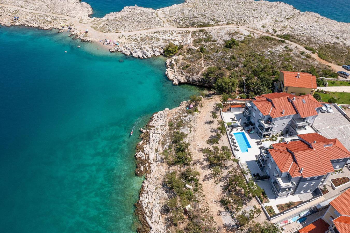 Appartement de vacances entier, Luxury apartments Punta Silo - Swimming pool in Silo (Krk), Krk