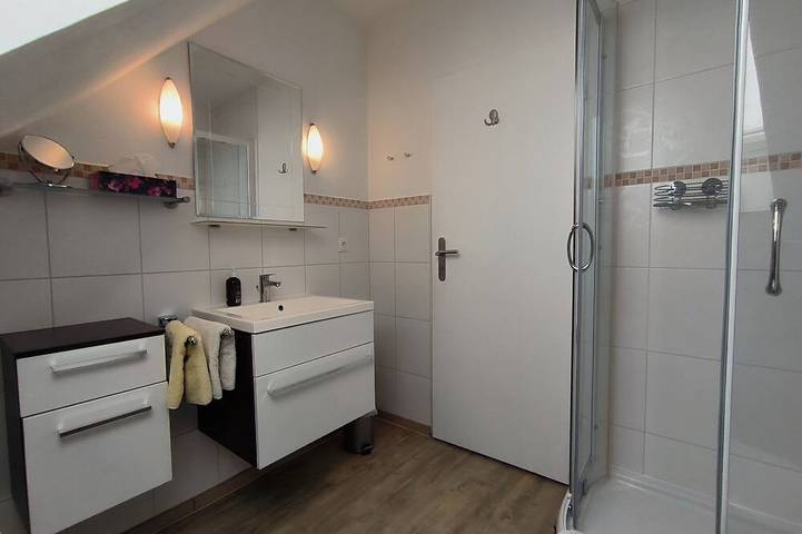 Apartement I mit separater Küche - Schuppe: herzliches Gästehaus in Tarp in Tarp, Grünes Binnenland