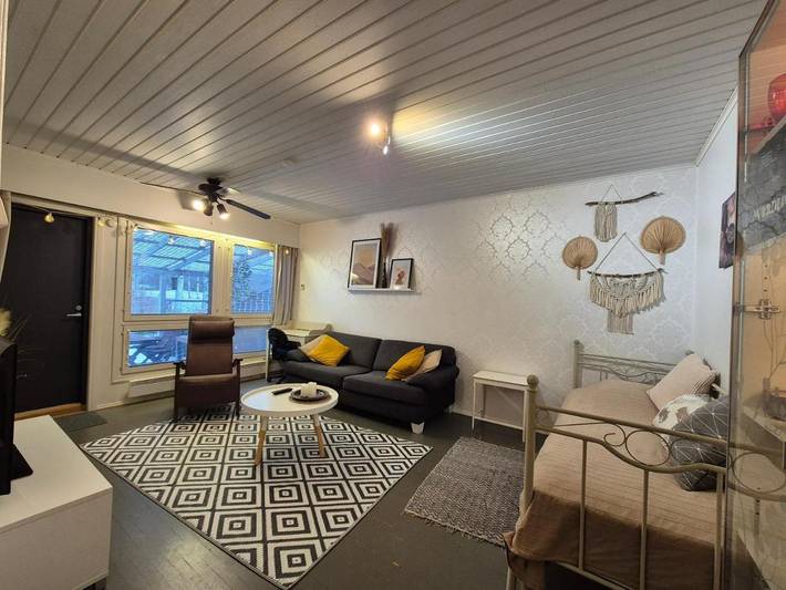 Appartement de vacances pour 7 personnes, avec terrasse et sauna, animaux acceptés