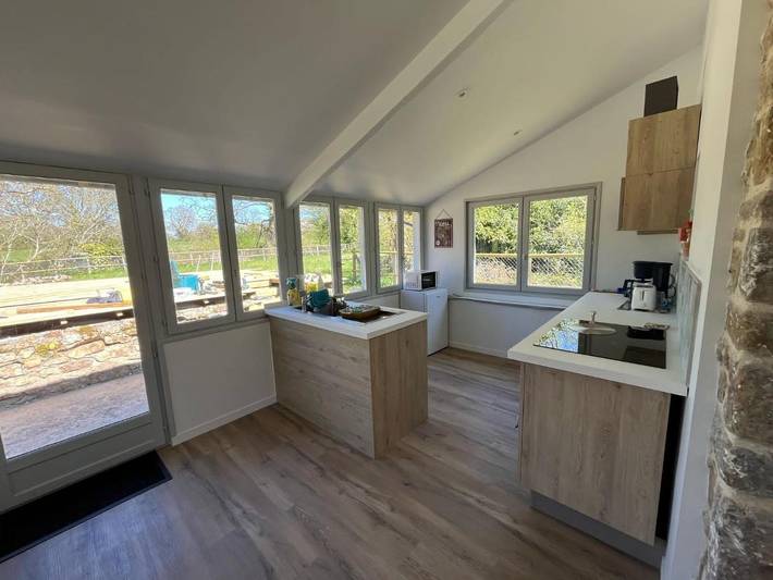 Location de vacances pour 5 personnes, avec vue et jardin à Saint-Maurice-en-Cotentin - 3