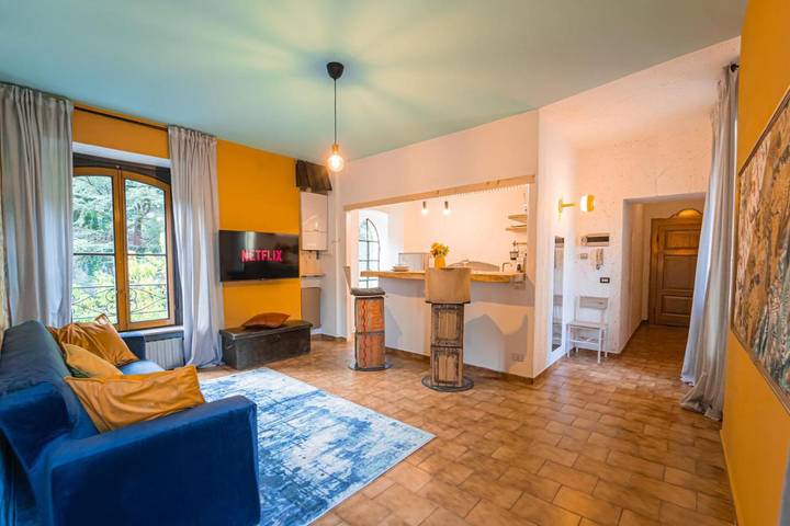 Gîte pour 2 personnes, avec terrasse et vue à San Pellegrino Terme - 4