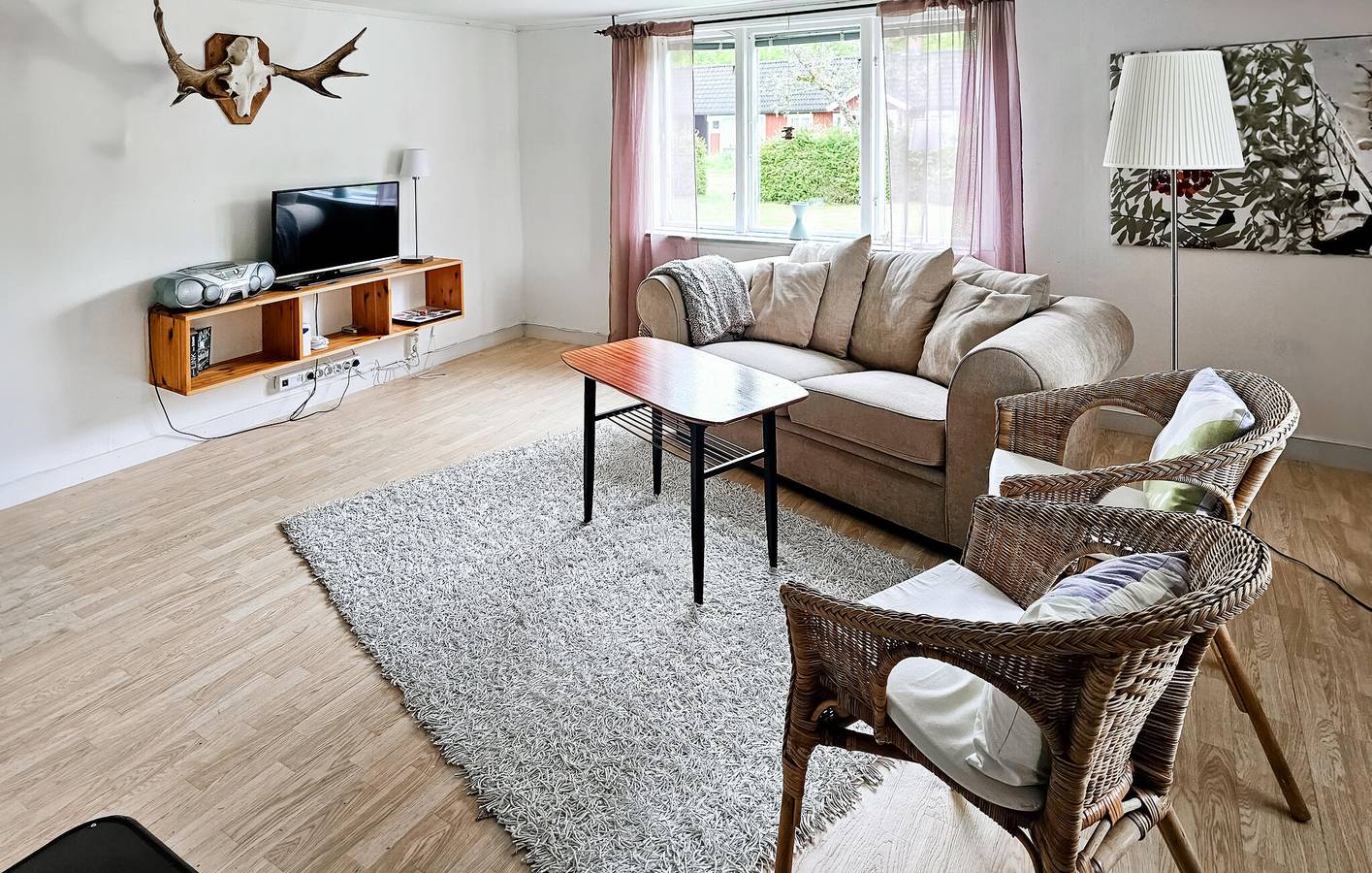 Ferienhaus für 5 Personen mit Garten in Bolmen