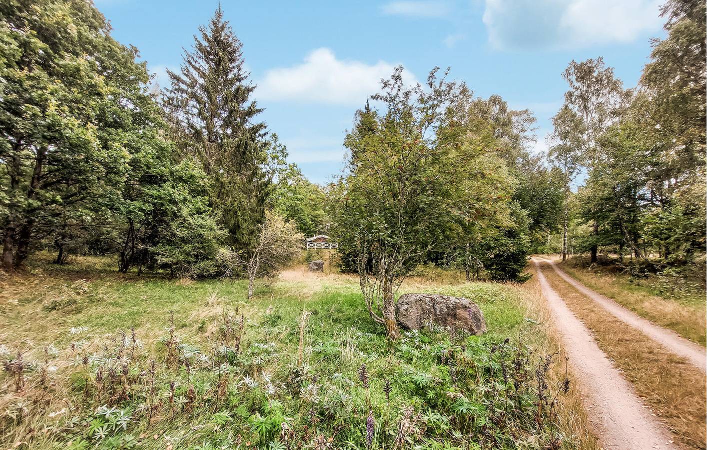 Ferienhaus für 6 Personen mit Terrasse in Kronoberg