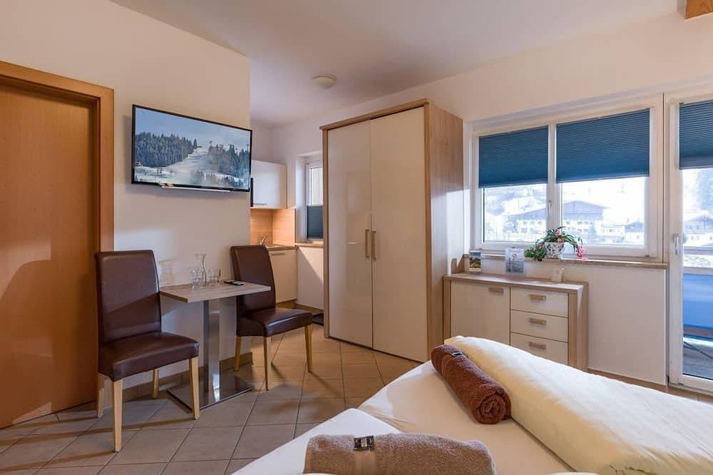 Premium-studioappartement Balkon, Küche, Couch - Blaiken Appartements in Scheffau am Wilden Kaiser, Kitzbuehl alps