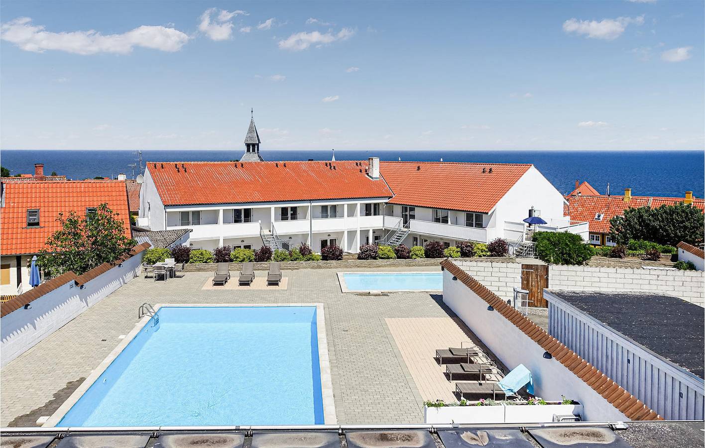 Ganze Ferienwohnung, Ferienwohnung für 4 Personen mit Pool in Gudhjem, Bornholm