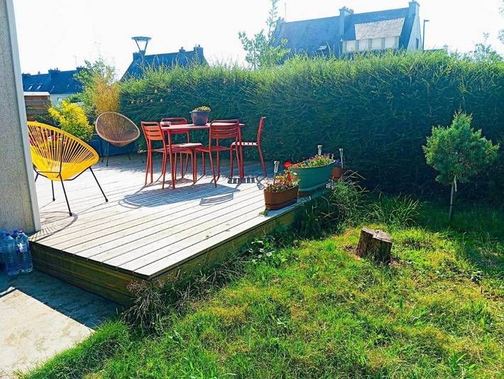 Gîte pour 4 personnes, avec jardin et terrasse, adapté aux familles à Caudan - 3