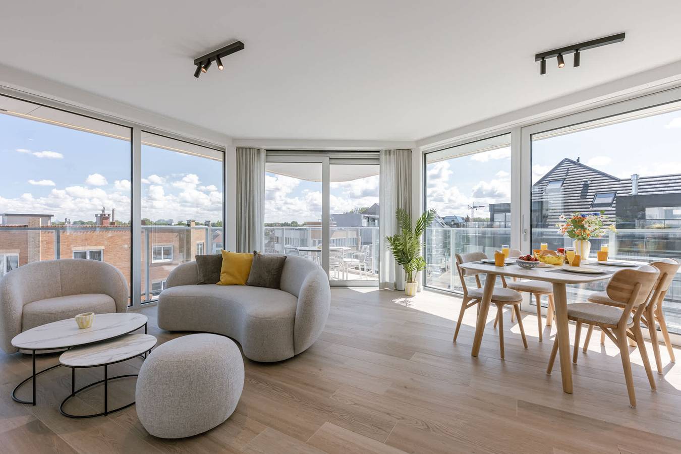 Ganze Ferienwohnung, Ferienwohnung für 4 Personen mit Balkon/Terrasse in Koksijde-Bad, Koksijde