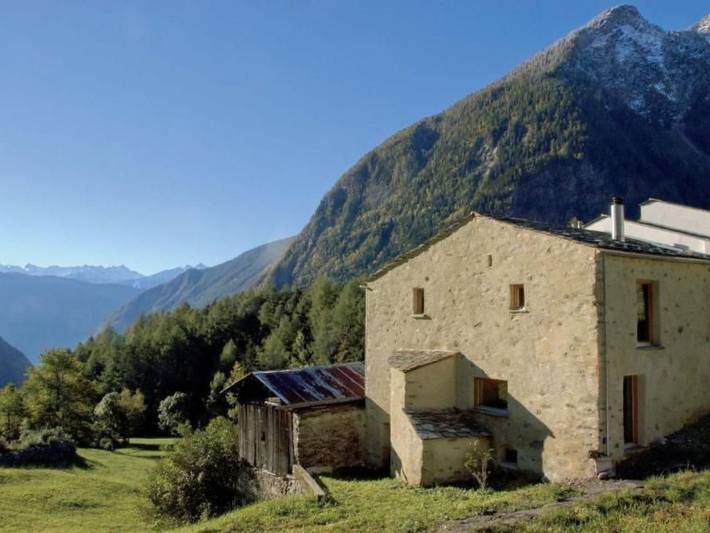 Ferienhaus für 6 Personen, mit Garten in Val Poschiavo