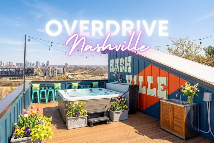 Holiday home for 12 people, with garden and balcony, child-friendly in Nashville