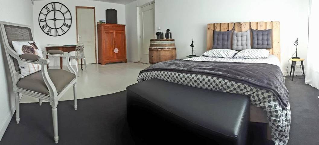 Maison d’hôte pour 2 personnes, avec Terrasse ainsi que Jardin et Vue