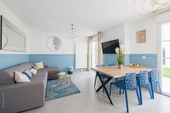 Appartement de vacances pour 6 personnes, avec terrasse à Serris