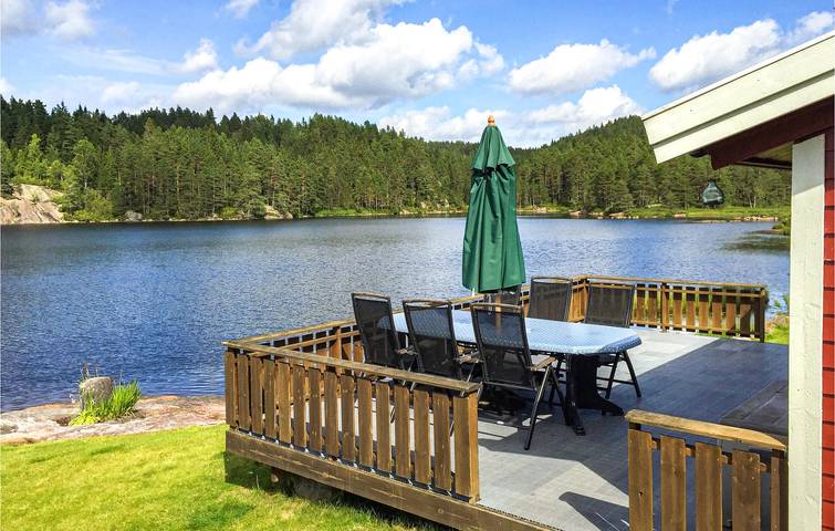 Ferienhaus für 6 Personen in Vatnestrøm, Iveland