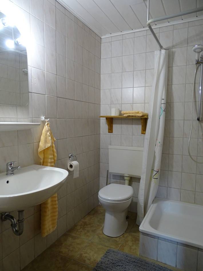 Ferienwohnung für 3 Personen, mit Terrasse und Sauna sowie Garten, mit Haustier in Hasetal - 4