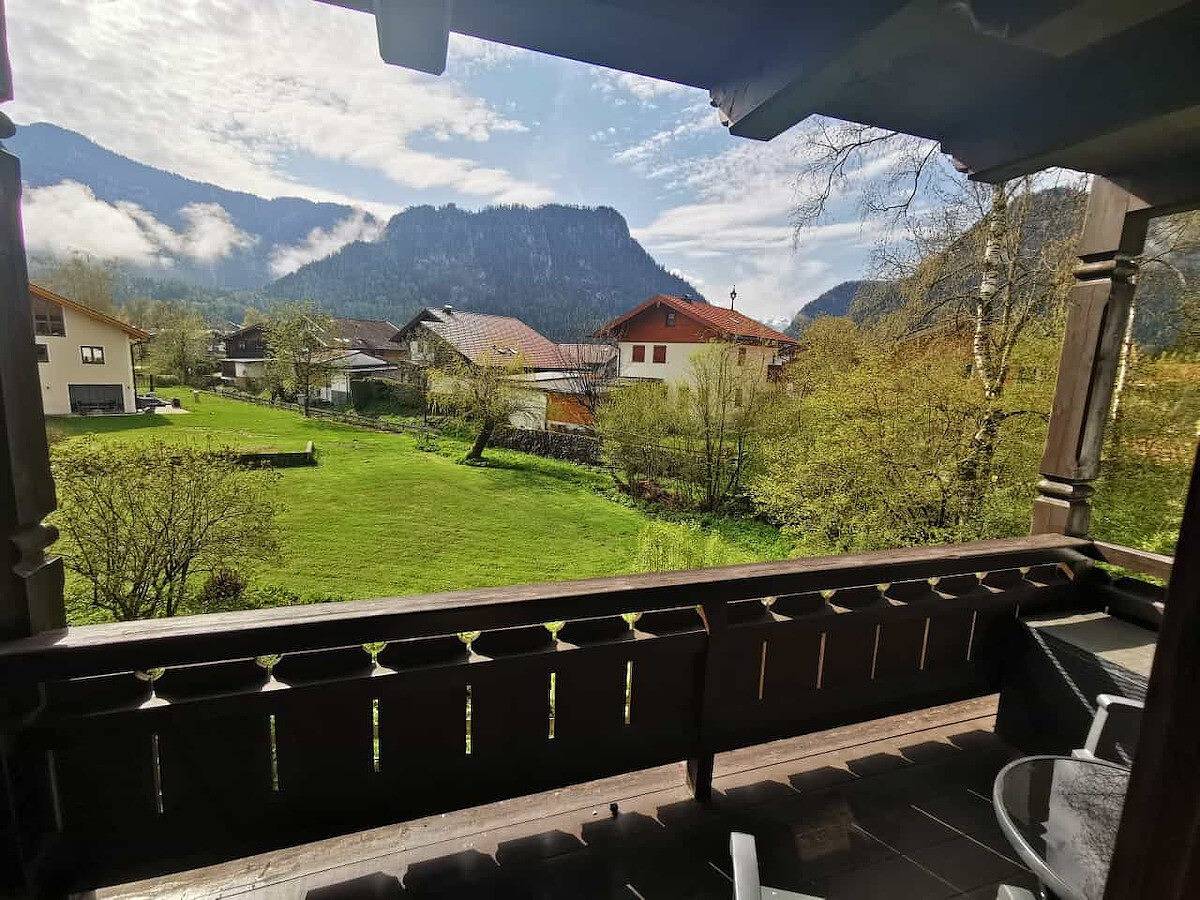 Entire studio, Studio Bergblick with Mountain View, Balcony & Wi-Fi in Inzell, Bavarian Alps