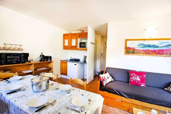 Chalet pour 6 personnes, avec balcon dans La Norma