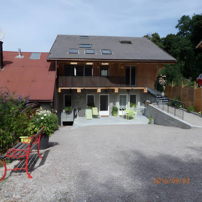 Le Gîte Chez Fanfoué: Between Lake and Mountains, in the Countryside in Orcier, Thonon-les-Bains region