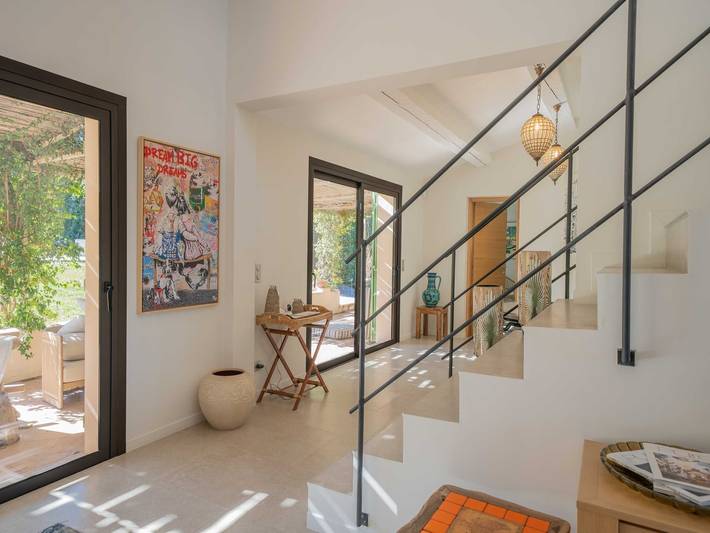 Villa pour 17 personnes, avec piscine et balcon/terrasse, adapté aux familles à Gassin - 4