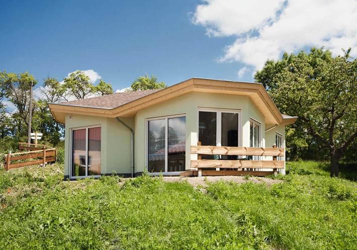 Ferienhaus für 4 Personen, mit Terrasse und Garten sowie Ausblick, mit Haustier im Hainich - 2